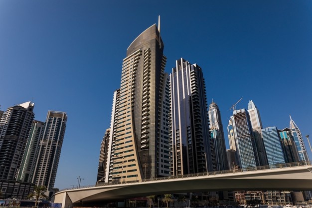 skyscrapers- dubai marina